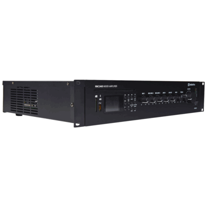 Adastra RMC240D 240W 100V line mixer amplifier with CD, DAB+, Bluetooth and USB/SD