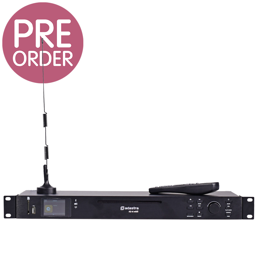 Adastra AS-6 mkII stereo CD & multimedia player with Bluetooth