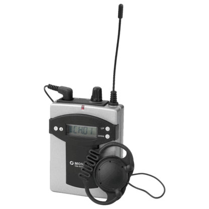 Monacor TXA-800R professional 16-channel mono PLL audio transmission system on 863-865 MHz
