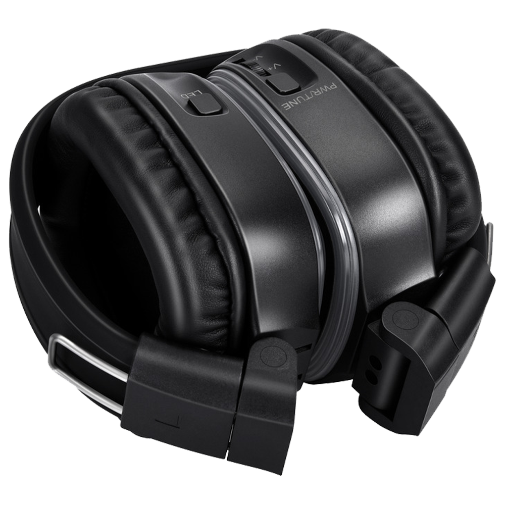 Q Audio QSD-3PRO silent disco stereo headphones on channel 70