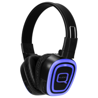 Q Audio QSD-3PRO silent disco stereo headphones on channel 70