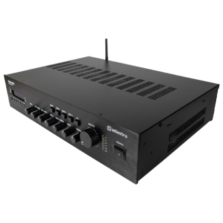 Adastra RM240-WiFi 240w 5 channel 100v line mixer amplifier with internet radio, Bluetooth and USB/SD