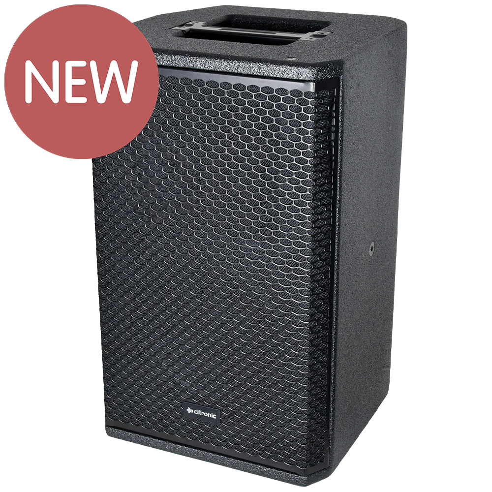 Citronic CORVA-8 high power 400W 8Ω 8" passive music cabinet speaker