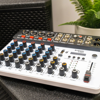 Citronic Q-PAD-8 compact mixer with USB, Bluetooth and audio interface