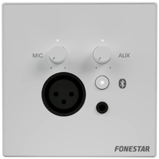 Fonestar WALLMIX-WH mixer wall plate with Bluetooth