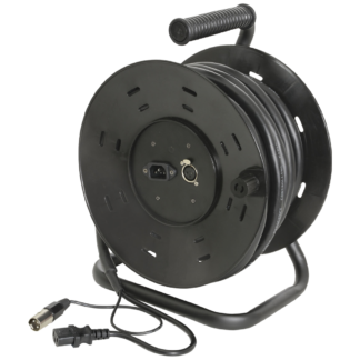 Citronic 20m XLR/IEC multicore reel