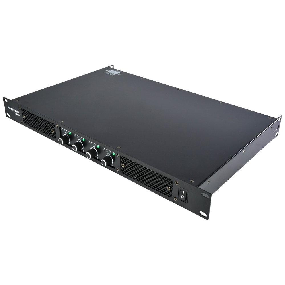 Citronic D41000 4 x 600W class-D stereo power amplifier