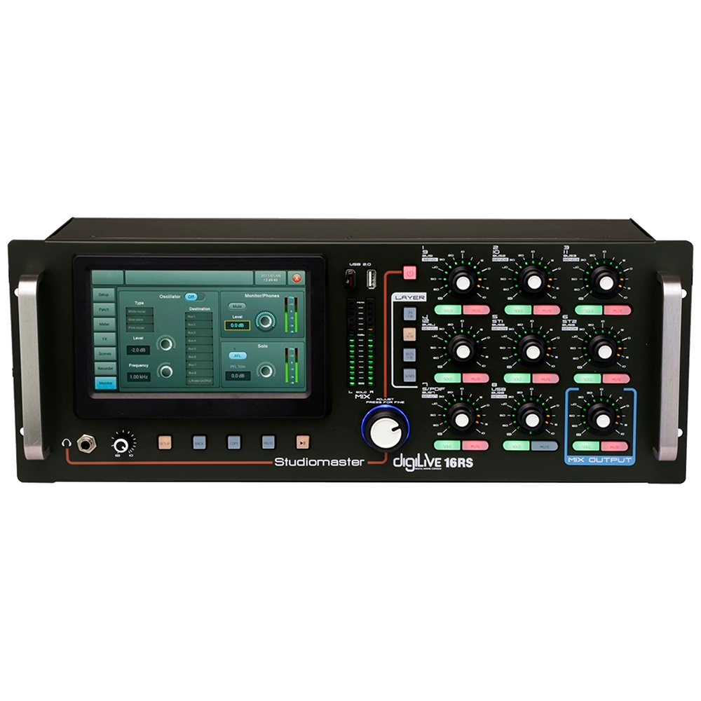 Studiomaster DigiLive 16RS 16-channel digital remote-controllable WiFi mixer