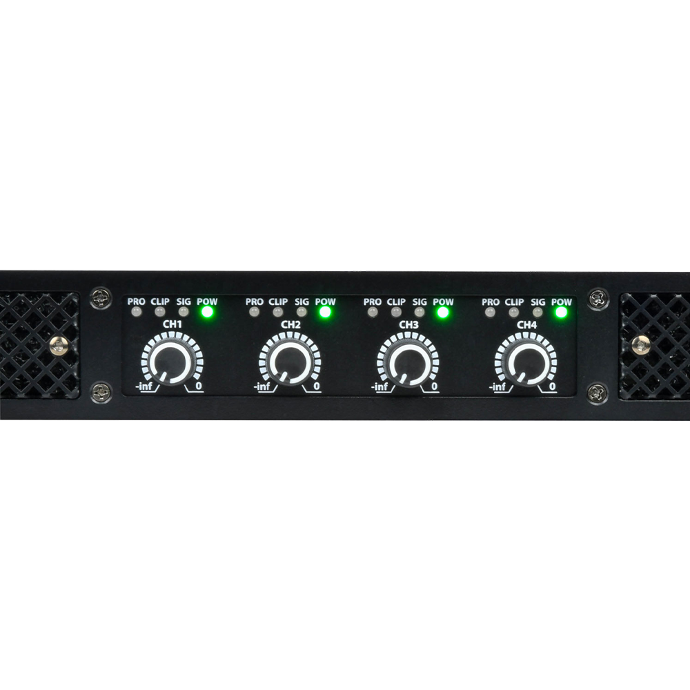 Citronic D4500 4 x 300W class D power amplifier