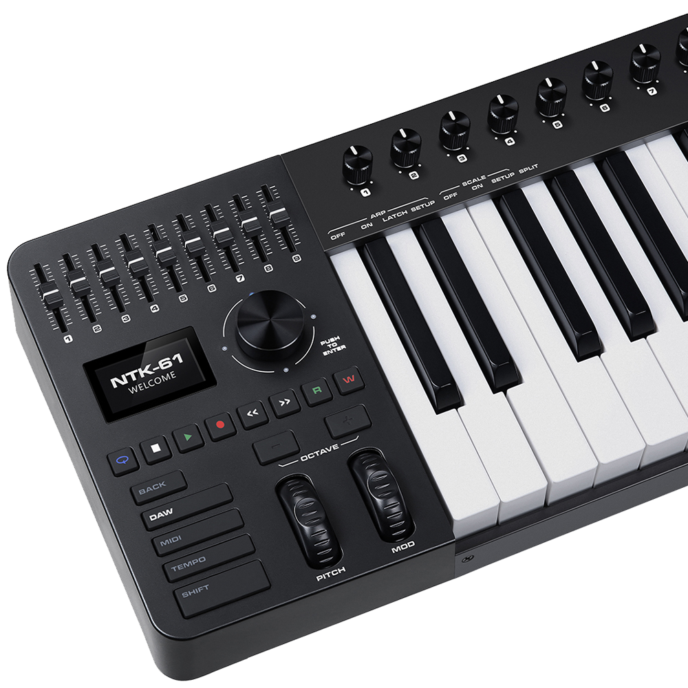 NUX NTK-61 61-key MIDI keyboard controller