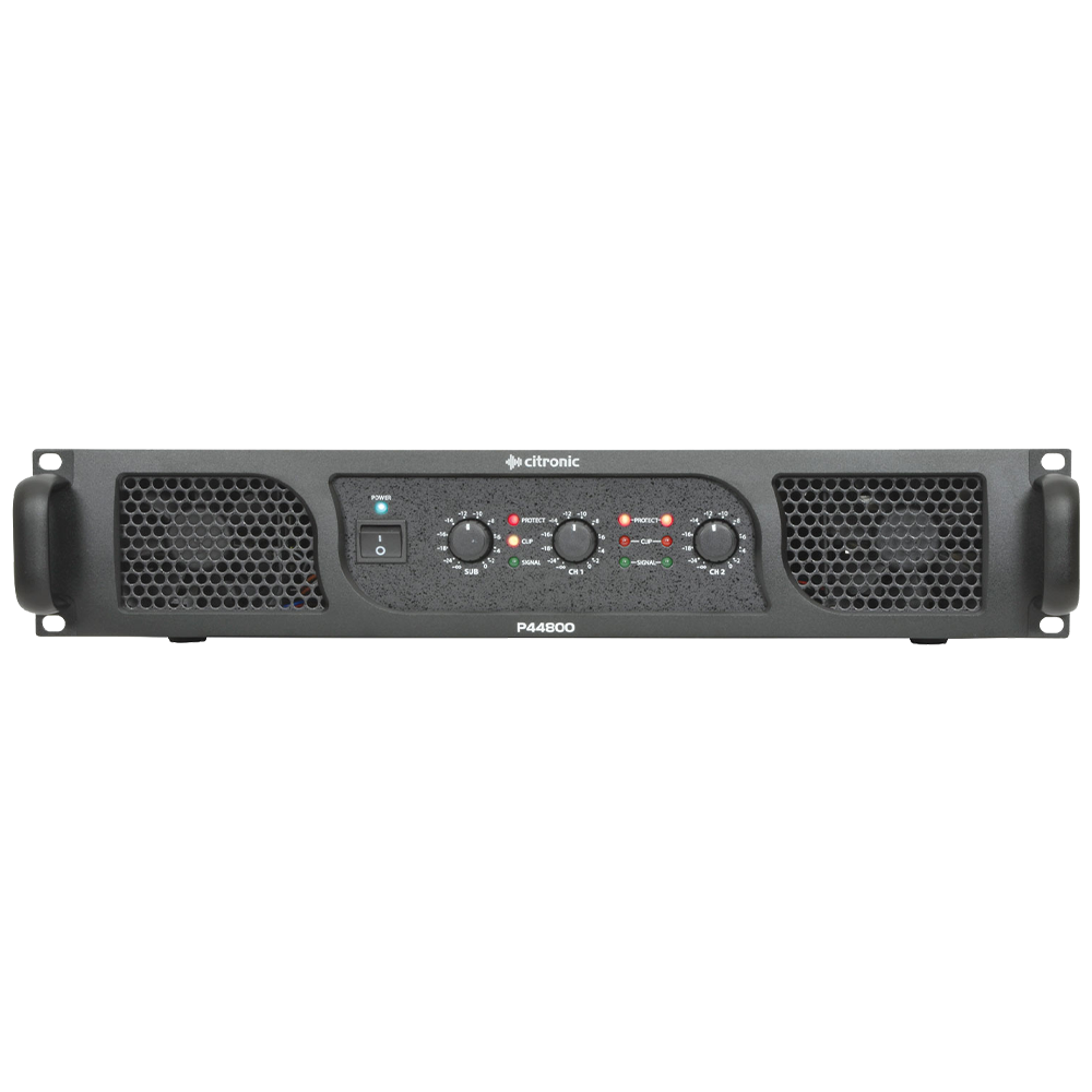 Citronic P44800 2.1 2 x 250W + 500W power amplifier